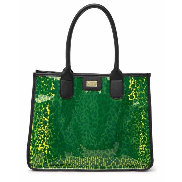 Betsey Johnson Handbags - Luv Betsey Karly Clear Animal Print Tote